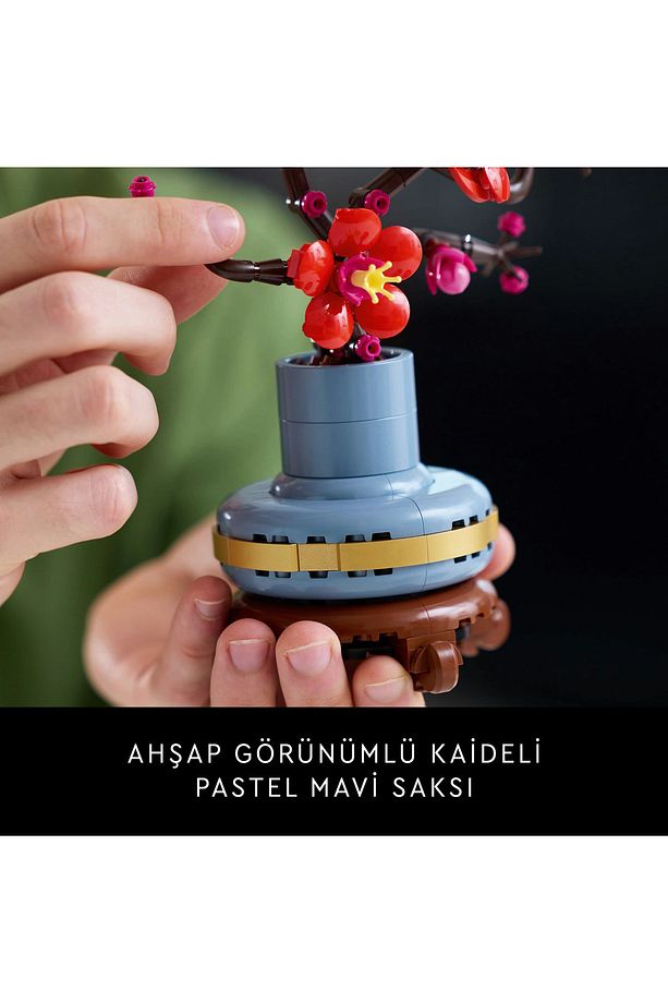 ® Botanicals Erik Çiçeği 10369 - 18+ Yaratıcı Model Yapım Seti (327 Parça) - 8