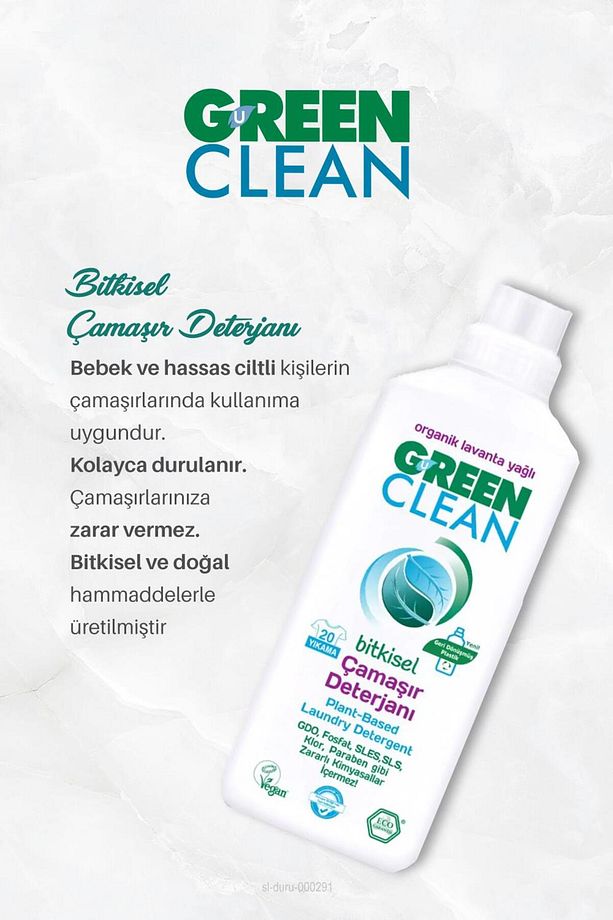 4 AL 3 ÖDE Bitkisel Çamaşır Deterjanı Lavantalı 1000 ml - 2