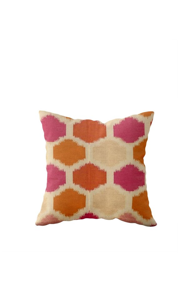 Color Transition Single Side Hidden Zipper Pillowcase Throw Pillow Sofa Pillowcase