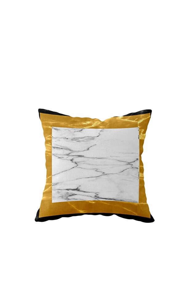 Marble Pattern Single Side Hidden Zipper Pillowcase Throw Pillow Sofa Pillowcase