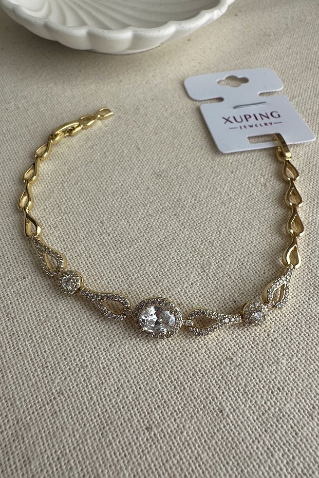 Caprea Xuping 17+2cm Mini Dorica Women's Bracelet Non Tarnish Women's Bracelet