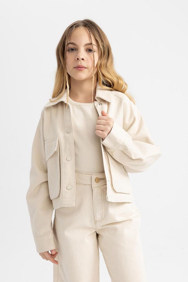 Kız Çocuk Gabardin Uzun Kollu Gömlek C0460a824sp - 1
