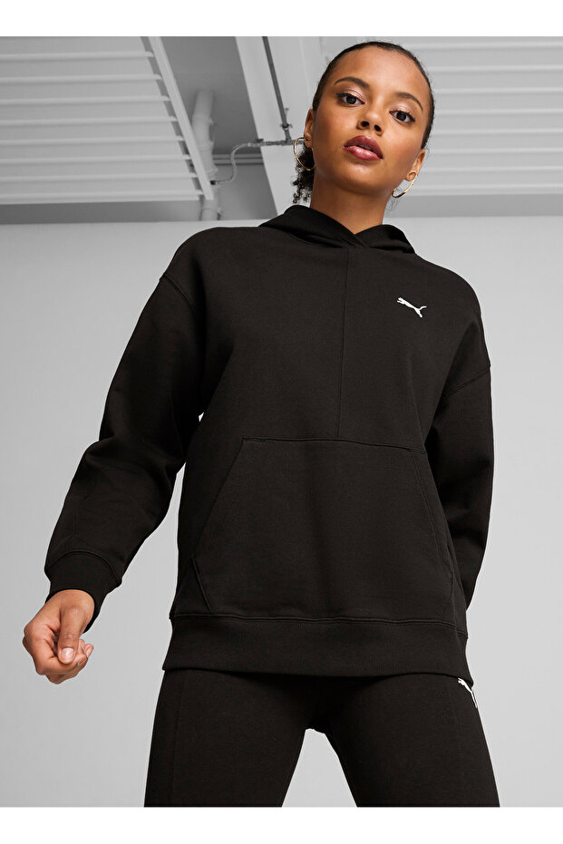 Sweatshirt, S, Siyah - 2