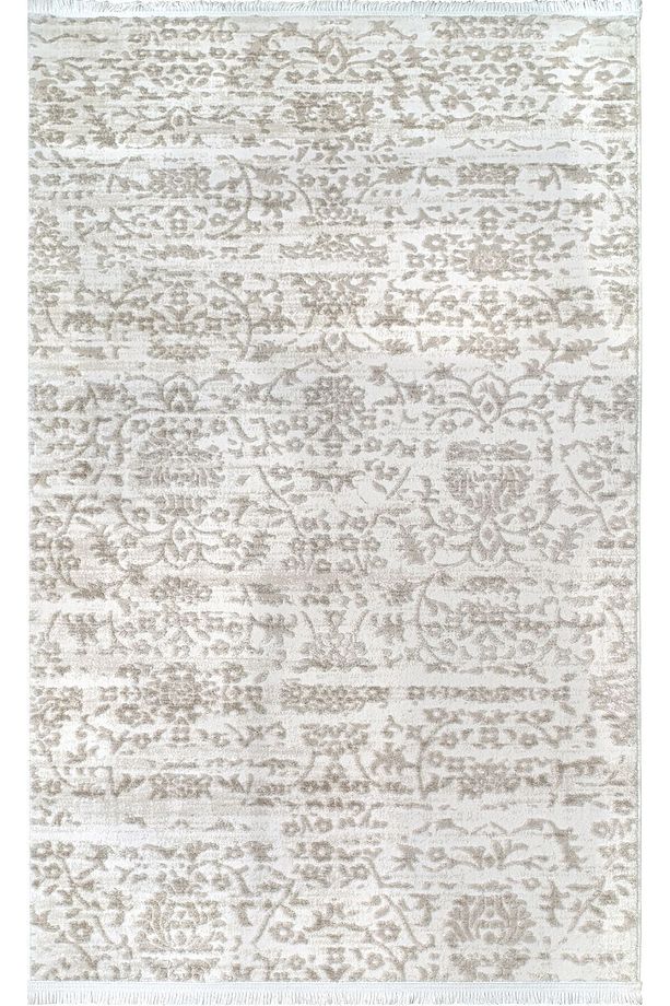 4252A KAHVE LİZBON Modern Desenli Halı Koridor Kesme Yolluk Yumuşak Doku  Dokuma Makine Halısı - 1