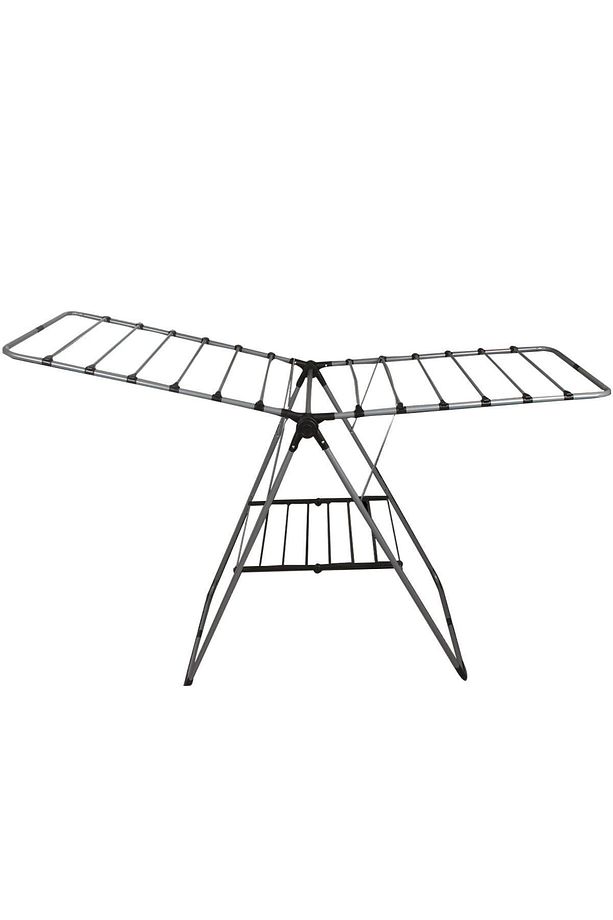 Katlanabilir Çamaşır Kurutma Askısı Çamaşırlık - Gri C1-1-248 - 2