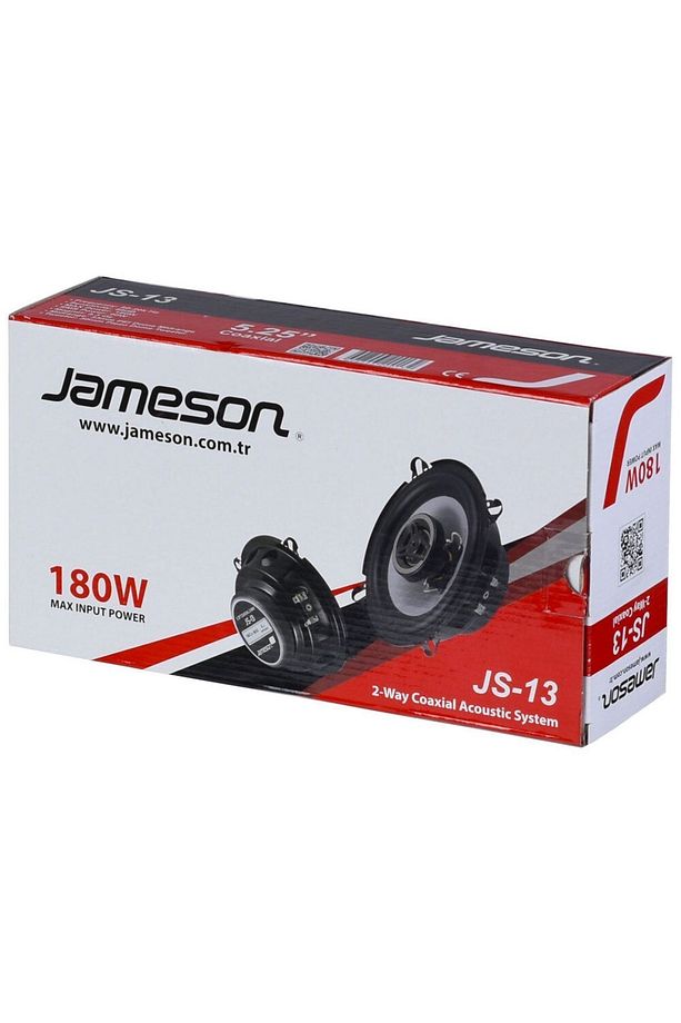13 Cm 180w 2 Yollu Yuvarlak Oto Hoparlör 2 Adet Js-13 - 4