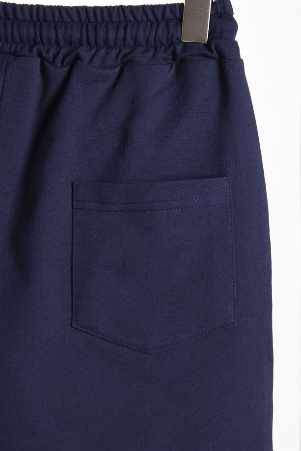 Erkek Lacivert Basic Regular Fit Şort & Bermuda - 4