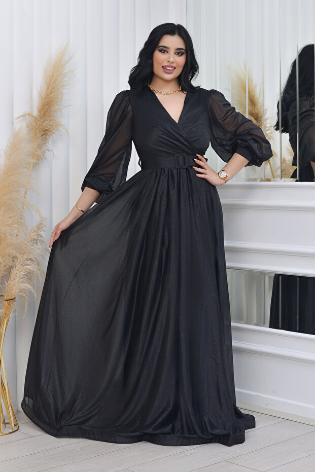 Simli Tül Abiye - 1