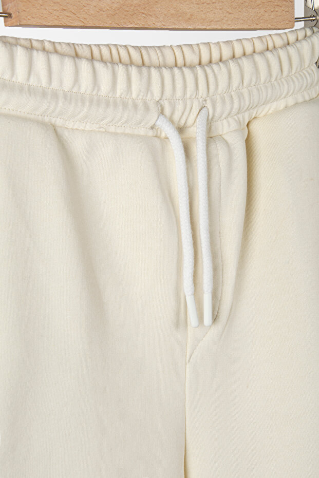 Erkek Ekru Basic Regular Fit Şort & Bermuda - 2