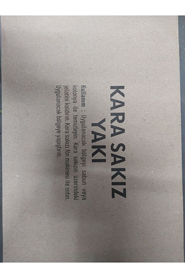 Kara sakız yakı - 2