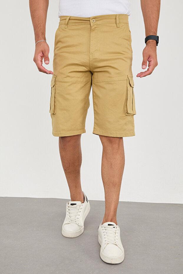 Erkek Şort Kargo Cepli - 3