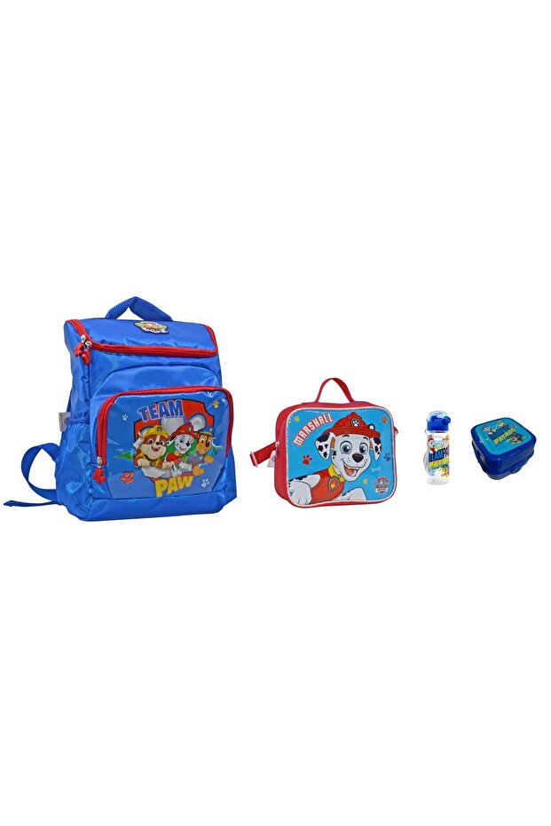 Paw Patrol High-Quality Spacious School Bag Set (4 pieces)