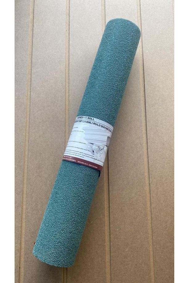 Kendinden Yapışkanlı Koyu Yeşil Duvar Kağıdı Folyolu Dokulu Esnek Silinebilir 50x280 Cm (1,4m2) RDA6 - 3