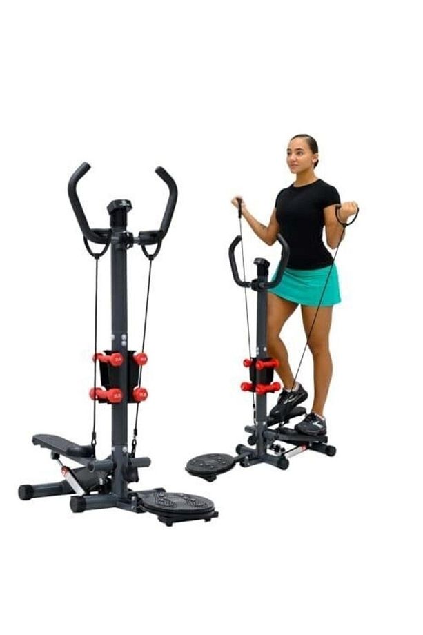 Multi Fonksiyonel Stepper Egzersiz Aleti Stepper + Dumbell + Twister Set  CKS-70 - 3