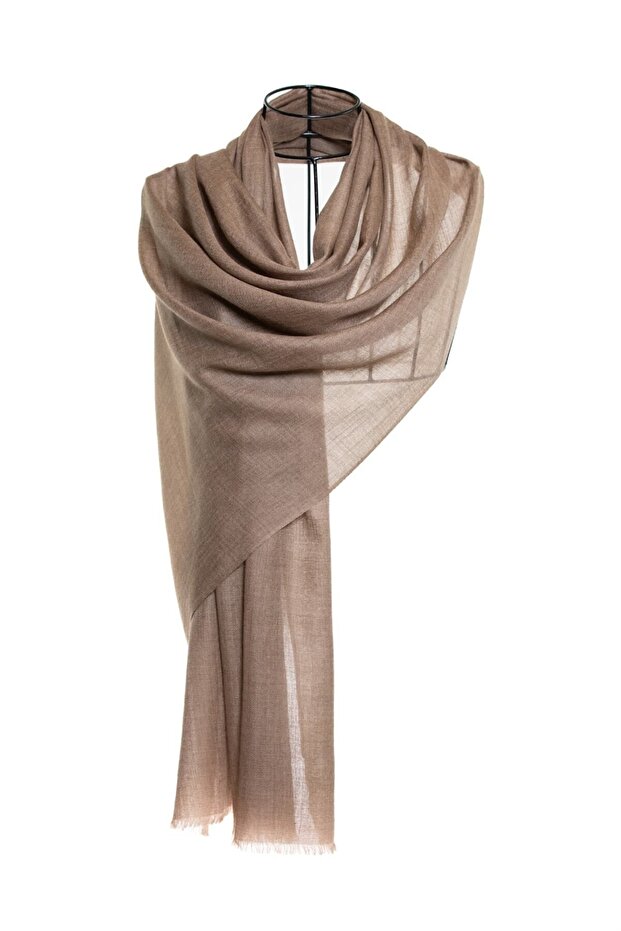 85% Cashmere 15% Silk Flat Shawl