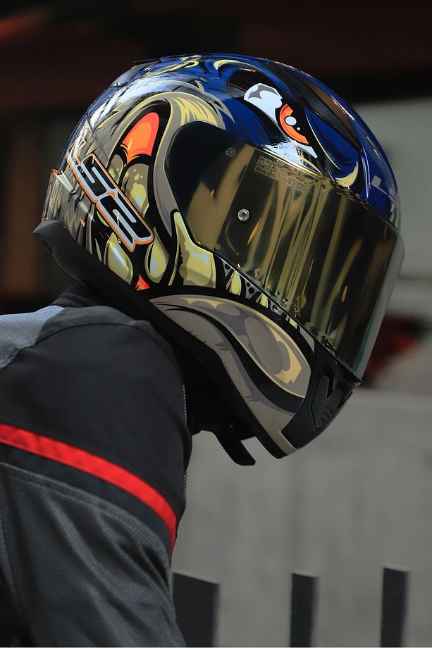 RAPID 2 SPOX MAVİ-GRİ KASK - 5
