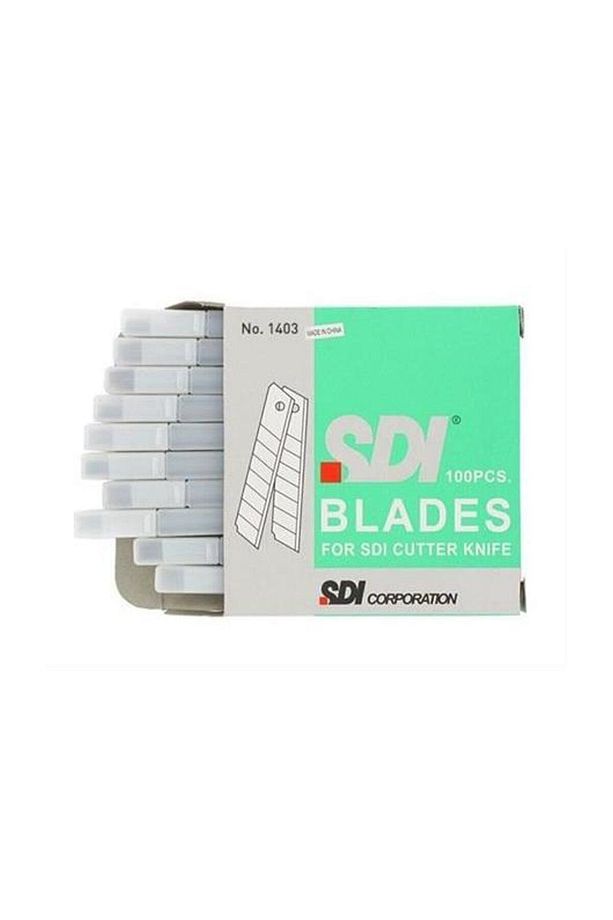 Sdi 1403 Maket Bıçağı Yedeği Dar 100 Lü (1 Paket 100 Adet) - 1