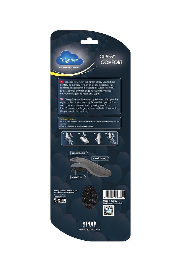 Classy Comfort Jel Tabanlık - Erkek - 2