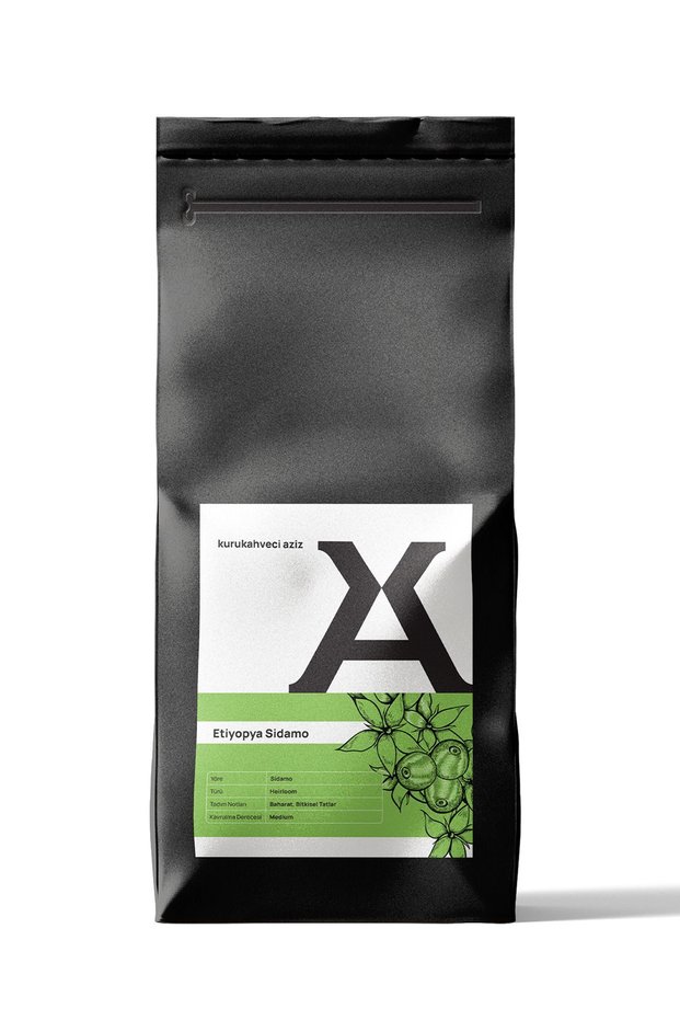 Kurukahveci Ethiopian Sidamo (Filter and Core) Coffee 250 Grams