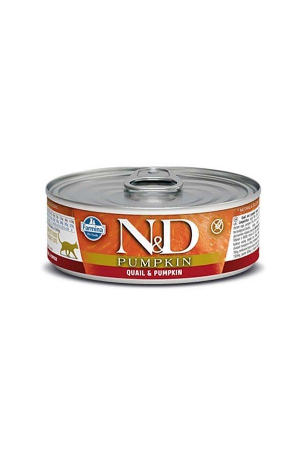 Pumpkin Balkabaklı Bıldırcınlı Tahılsız Yetişkin Kedi Konservesi 80 gr - 1