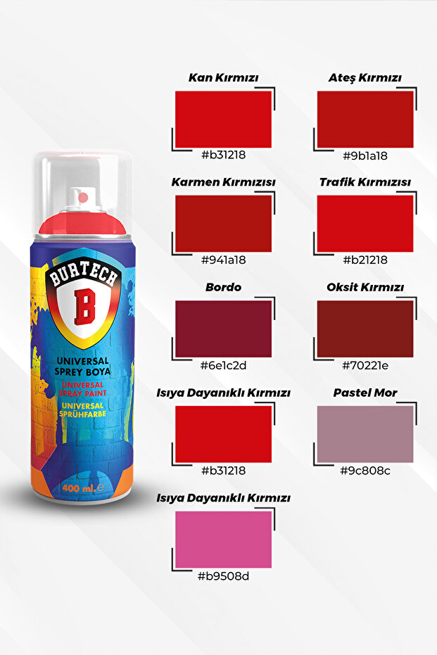 Oksit Kırmızı Sprey Boya - 2