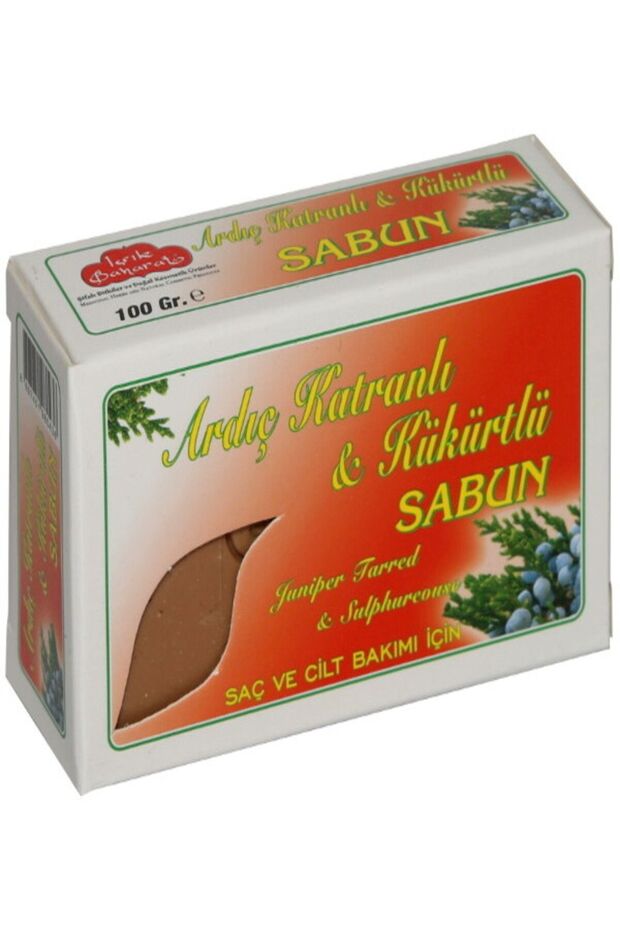 Ardıç katranlı & Kükürtlü Sabun - 2