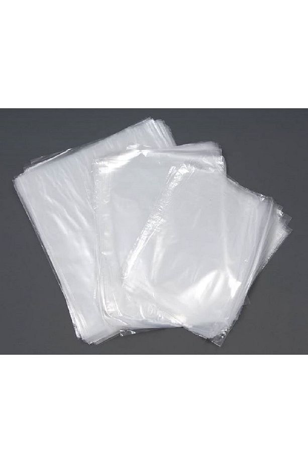 Şeffaf Naylon Torba (20x30 Cm) Kalın Buzdolabı Poşeti (100 Adet) - 7