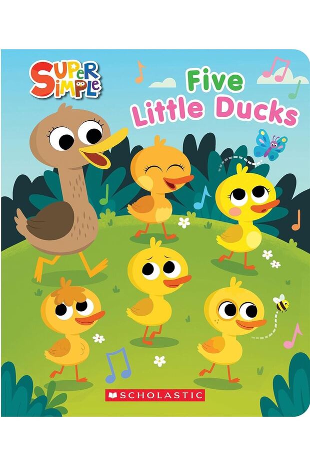 Five Little Ducks Squishy Countdown Book - Super Simple