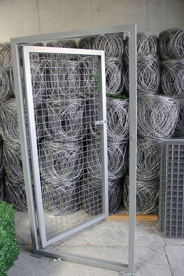 Bahçe Kapısı Tel Kapı 5x5 Göz Aralıklı (200 CM YÜKSEKLİK 100 CM ENİ) - 3