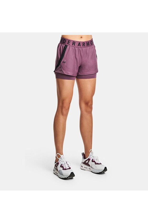 Kadın Ua Play Up 2-in-1 Şort 1351981-554 - 2