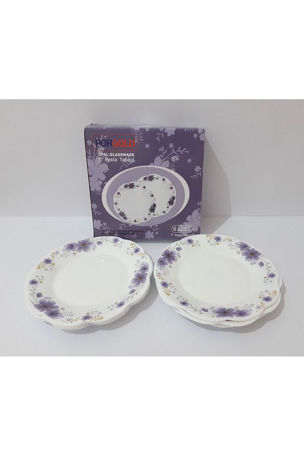 6 Parça Pasta Tabağı - 1