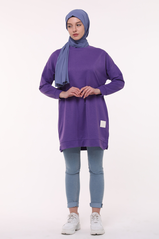 Crew Neck Seasonal Women's Tunic