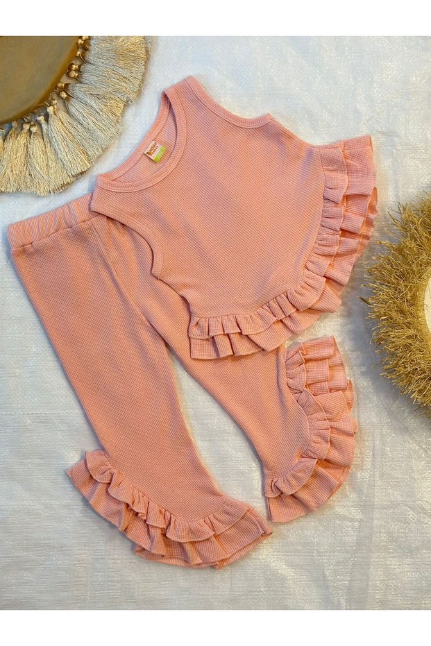 Riffired Girl's Bottom Top Set