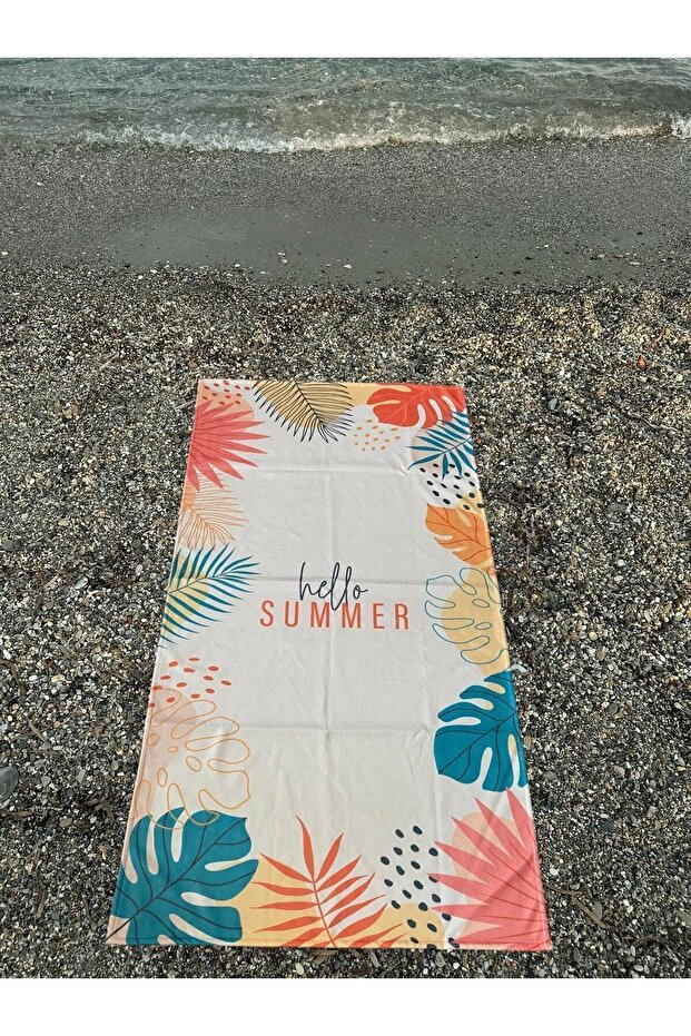 Baskılı Plaj Havlusu - 4