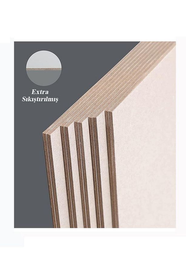 Mukavva Gri 2 Mm 70x100 Cm 5 Adet Sert Karton Ekstra Sıkıştırılmış 70*100 Mukavva Gri Renkli 5 Adet - 3