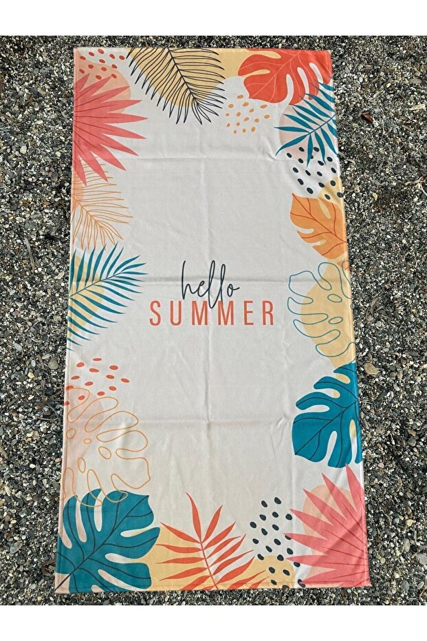 Baskılı Plaj Havlusu - 2
