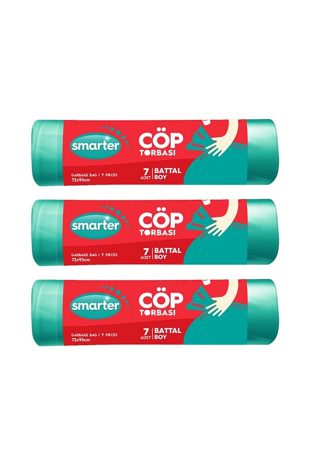 3 Lü Battal Boy Çöp Torbası ( Çöp Poşeti ) - 1