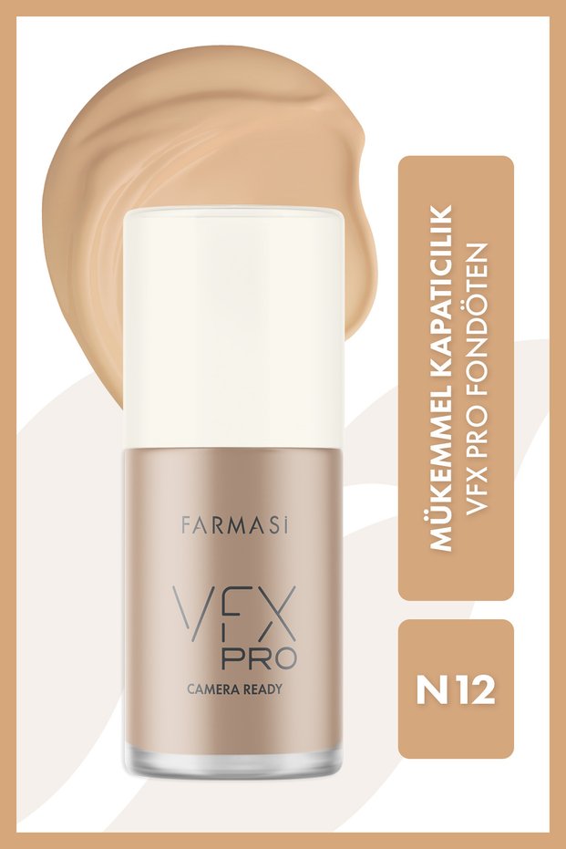 Vfx Pro Camera Ready Foundation N12 30 Ml