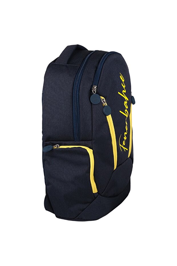 Unisex School Backpack Fenerbahçe Cross Zipper Detailed 24724
