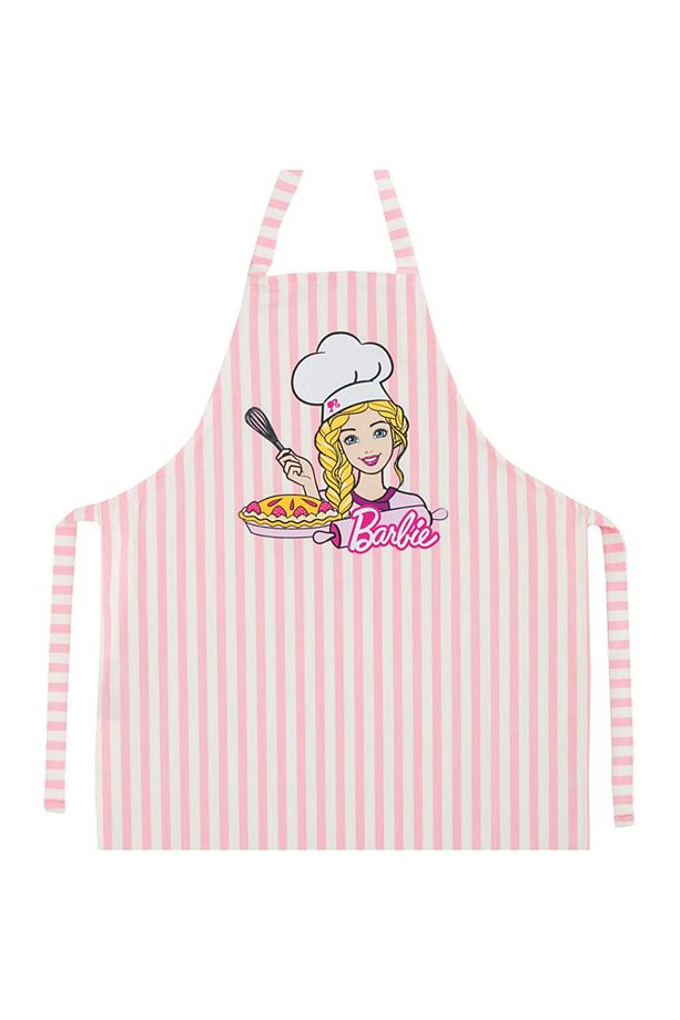 LCW HOME Barbie Baskılı Mutfak Önlüğü - 5
