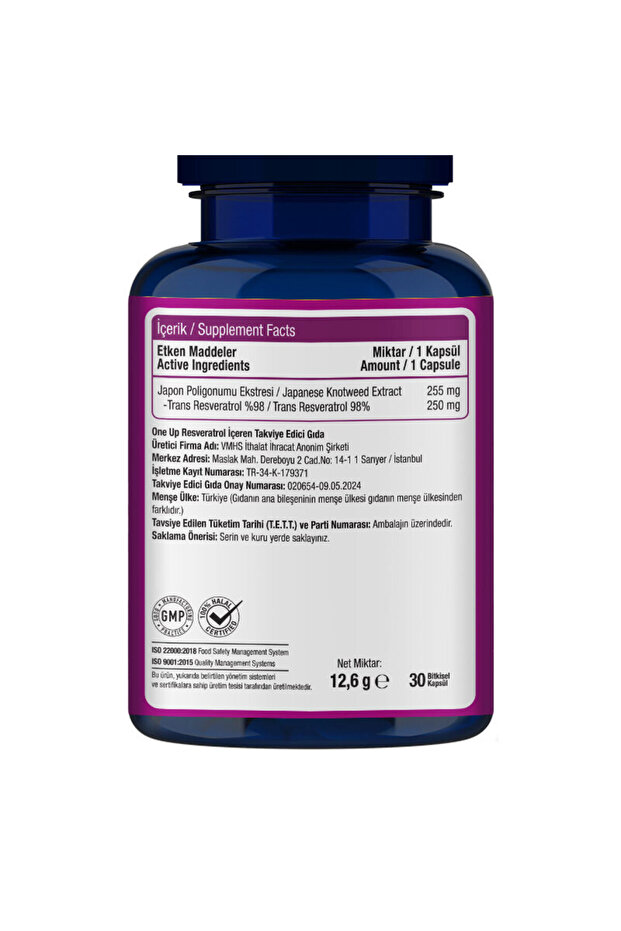 Resveratrol 30 Kapsül - 3
