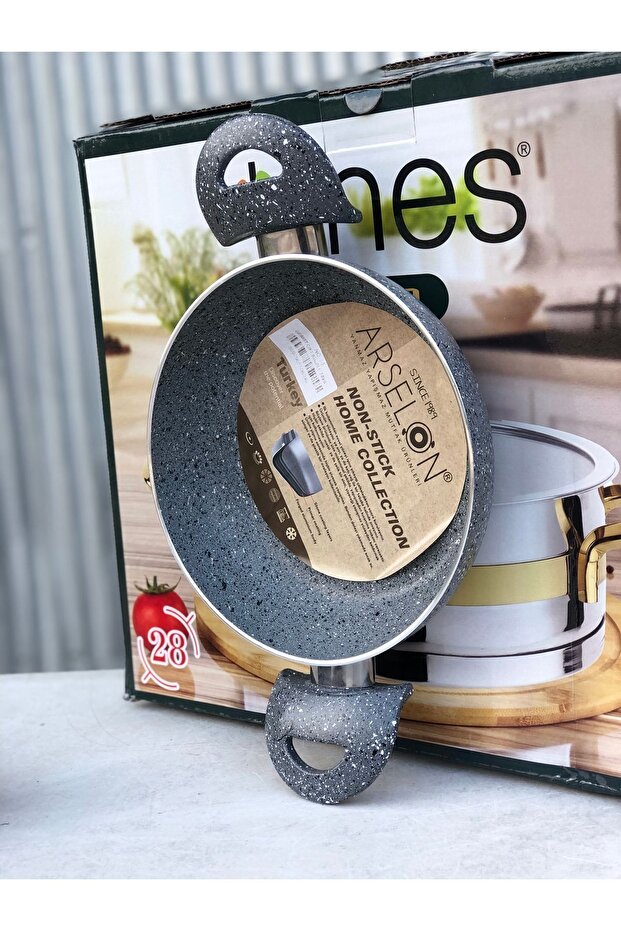 Granit Çift Kulplu Tava 20 Cm - 3