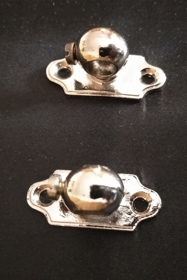 Briz Bar Head Silver 2 Pieces 8mm