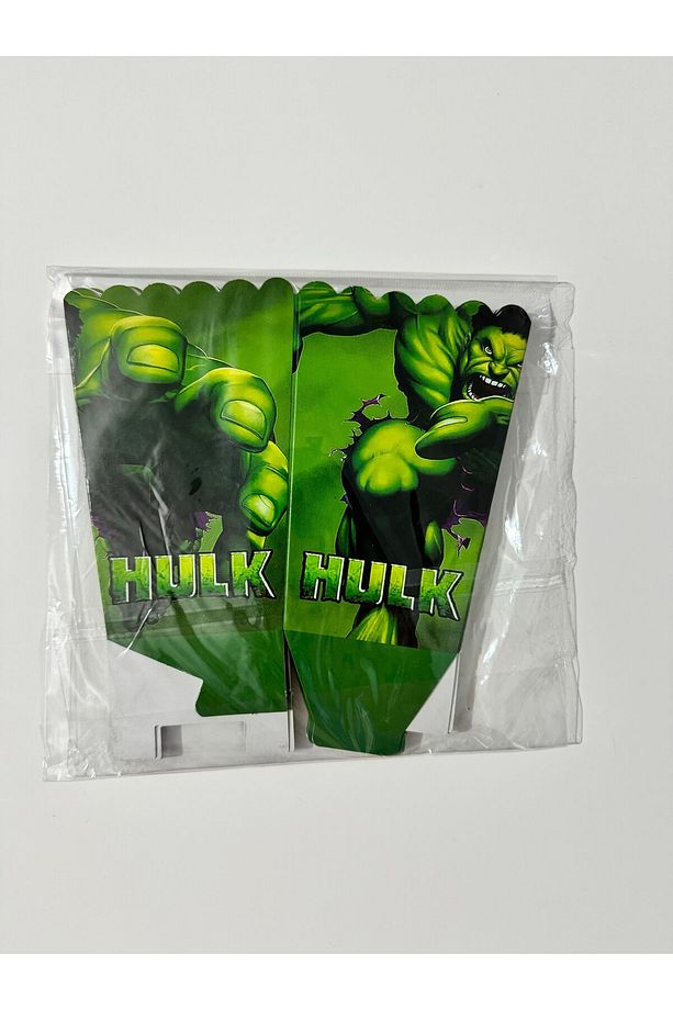Hulk Konsept Parti Seti 8 Kişilik Yeşil Dev Adam Parti Konsepti 8 Kişilik Dolu Dolu Parti Seti - 7