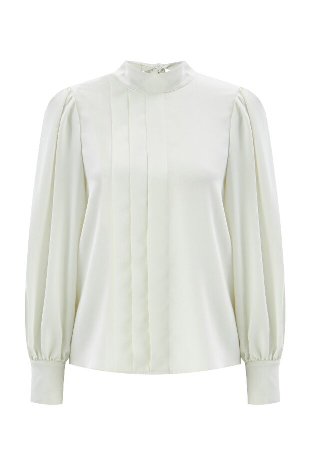 Bisiklet Yaka Bluz - 8