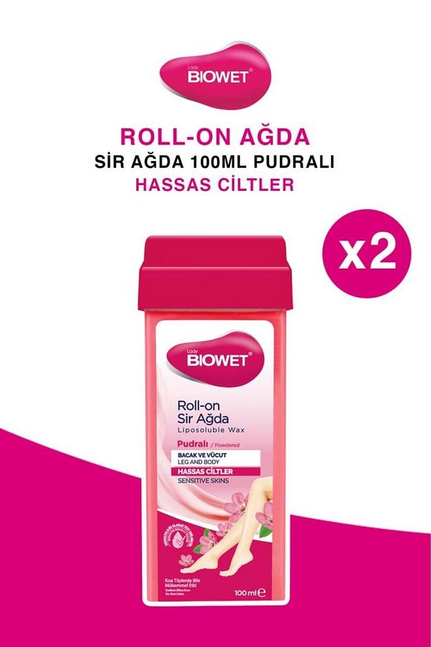 Pudralı Sir Ağda Rollon Ağda X2 - 1