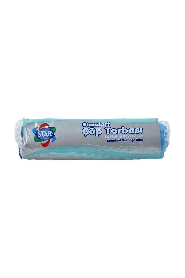 St-304 Çöp Poşeti Torbası Battal Boy 75x90 Mavi - 1