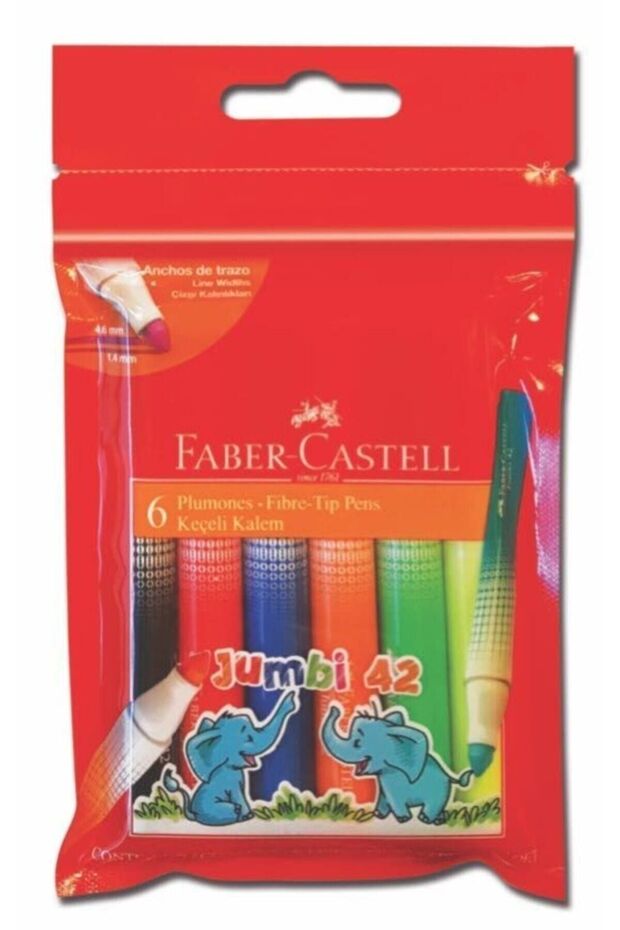 L - 6-Piece Felted Pencil Jumbi 42