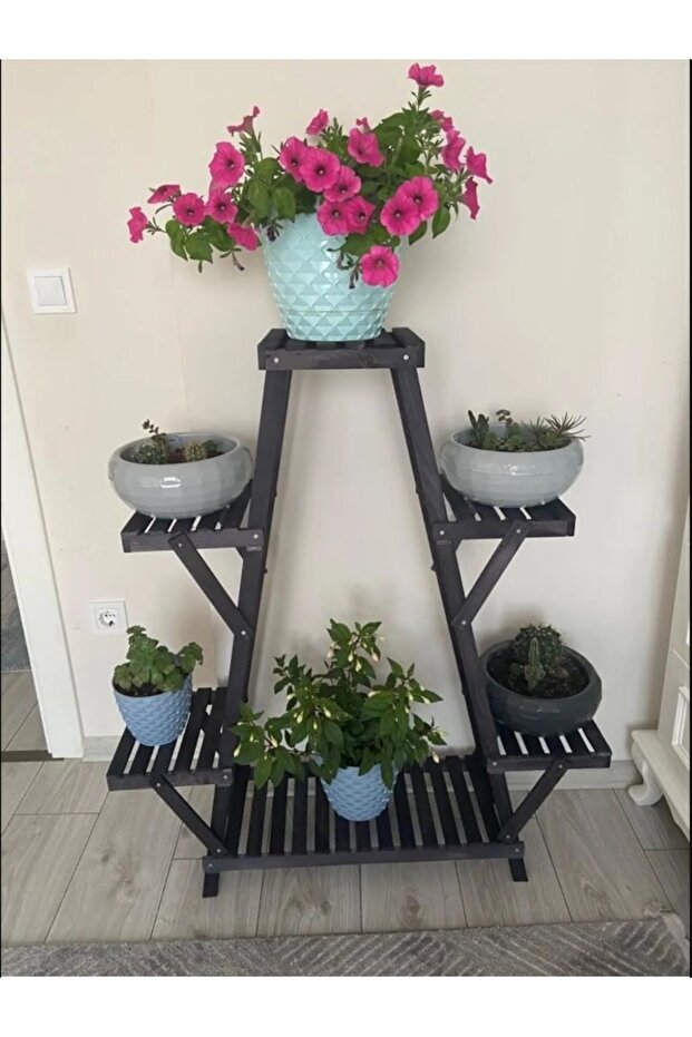 Ahşap Çiçeklik Standı - 3