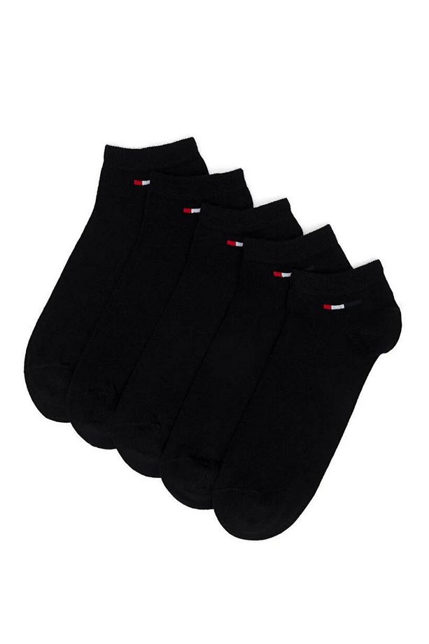5’li Paket Çorap Siyah - Regular Fit  - Şık ve Rahat Tasarım (Erkek/Bayan) - 2